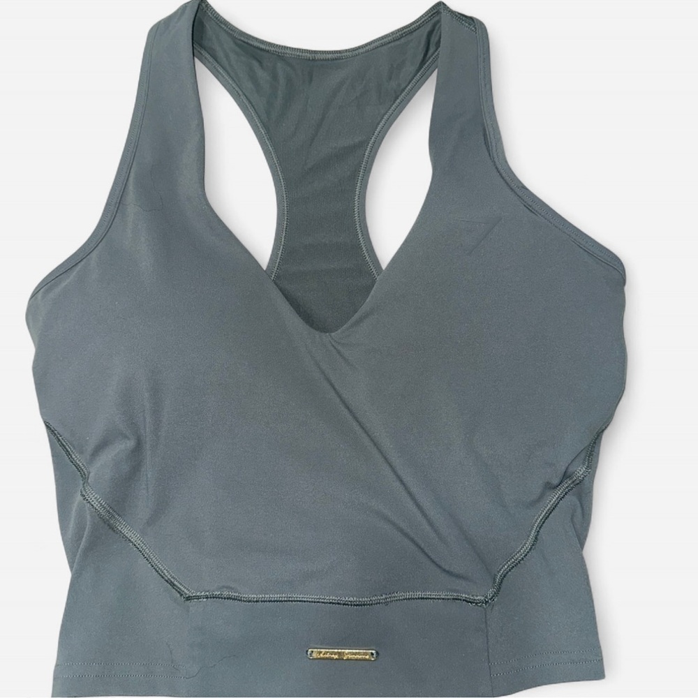 Gymshark x Whitney Simmons Charcoal Sports Bra